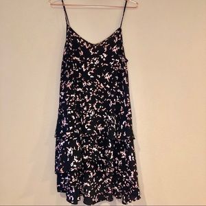 Leith Slip Ruffle Tier Dress